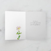 Thank You'結婚s Gift春の花 カード (内部)