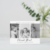 Thank You誕生日フォトポストカード ポストカード (スタンド正面)