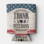 Thank You退役軍人クーラーボックス 缶クーラー (裏面)