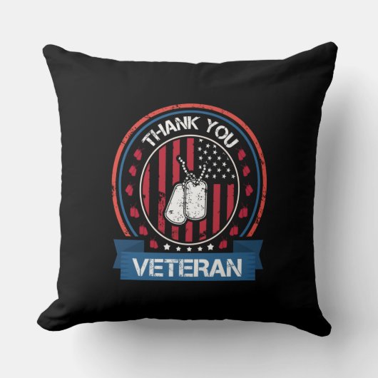 Thank You退役軍人 クッション (正面)