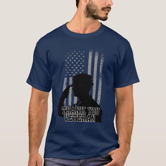 Thank You退役軍人 Tシャツ (正面)