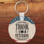 Thank You退役軍人Keychain キーホルダー (正面)