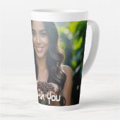 THANK YOU カフェラテマグ (右アングル)