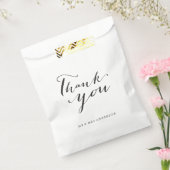 Thank You クラシック Script Writhl Name 結婚's フェイバーバッグ (封をした状態)