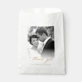 Thank You クラシック Script Writhl Photo 結婚's フェイバーバッグ (正面)