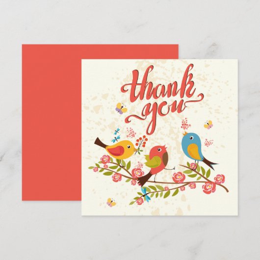 Thank You サンキューカード (正面/裏面)