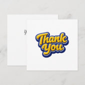 Thank you サンキューカード (正面/裏面)