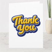 Thank you  サンキューカード (正面)