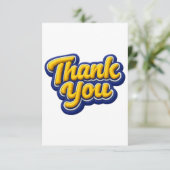 Thank you サンキューカード (スタンド正面)