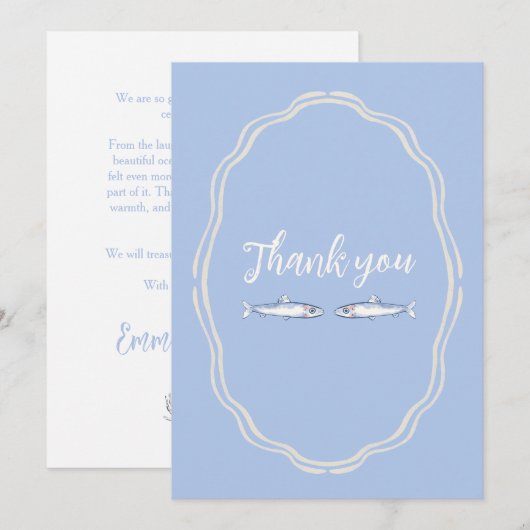 thank you サンキューカード (正面/裏面)