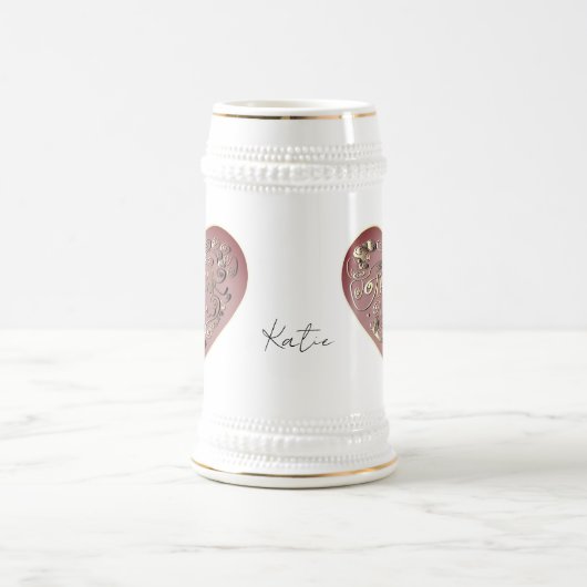 "Thank You " ビールジョッキ (中央)