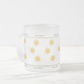 Thank You フロストグラスマグカップ (正面左)