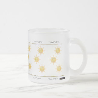 Thank You フロストグラスマグカップ