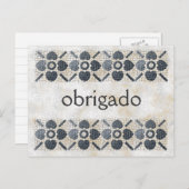 Thank You – ポルトガル ポストカード (正面/裏面)