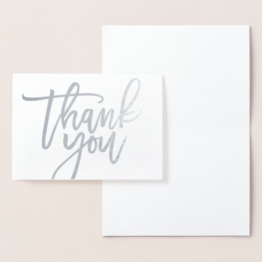 Thank You 実在 Foil Scriptスタイル3 箔カード (ディスプレー)