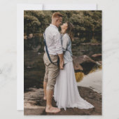 Thank You 数々の Photo Collage結婚's (裏面)