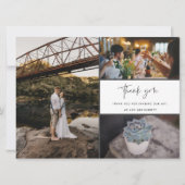 Thank You 数々の Photo Collage結婚's (正面)