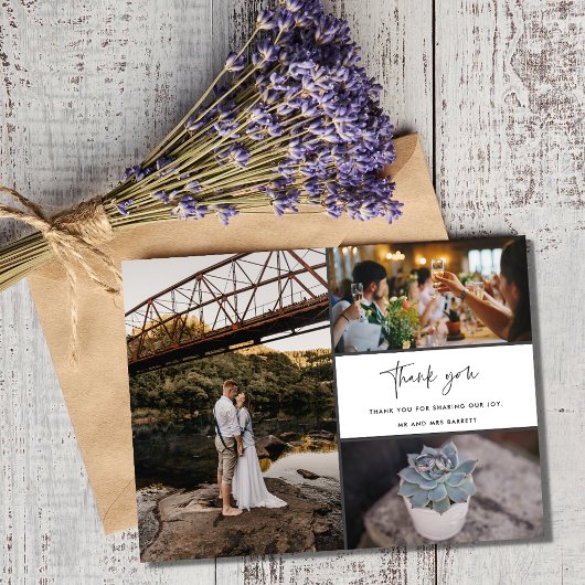 Thank You 数々の Photo Collage結婚's
