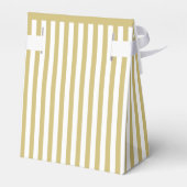 Thank You -金ゴールドシンプルストライプパターン フェイバーボックス (裏面サイド)