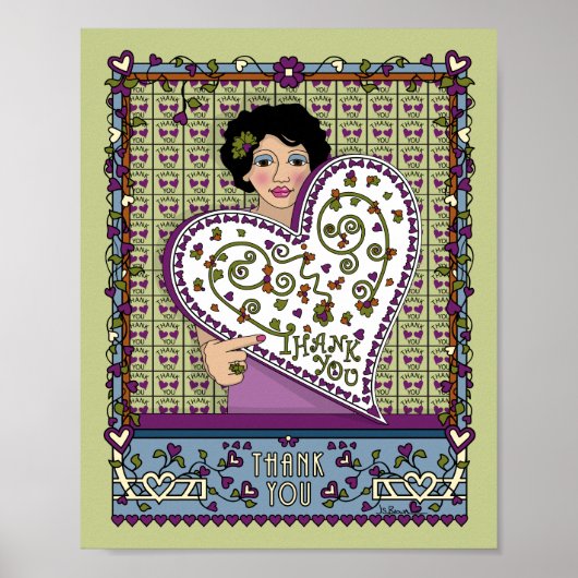 Thank You_A_8x10ポスター ポスター (正面)