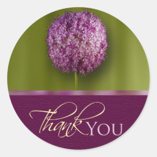 Thank You Acknowledgement封筒用シール ラウンドシール