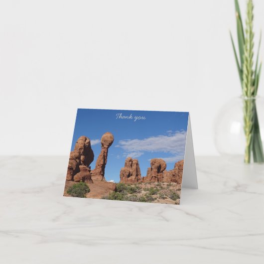 Thank You - Arches サンキューカード (正面)