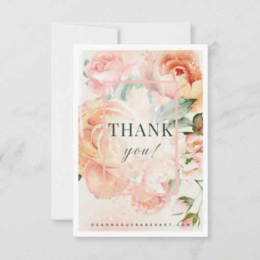 Thank You Art Card サンキューカード (正面)