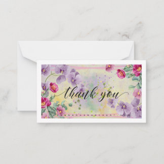 Thank You Art Card ノートカード