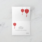 Thank You Asian折り畳みスタイリッシュカード サンキューカード (内部)