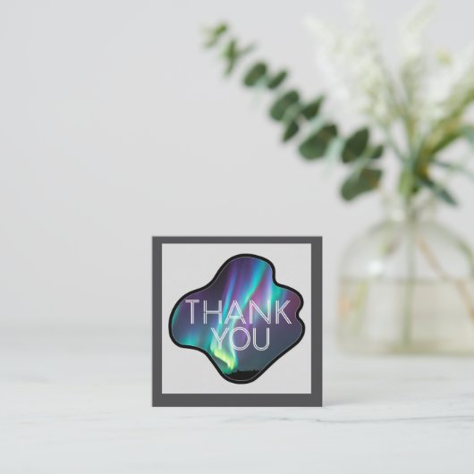 Thank You, Aurora Borealis  エンクロージャーカード (スタンド正面)