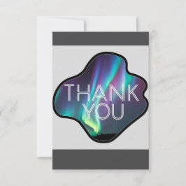 Thank You, Aurora Borealis サンキューカード