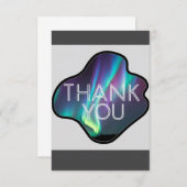 Thank You, Aurora Borealis  サンキューカード (正面/裏面)