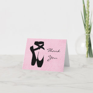 Thank You Ballet Shoes サンキューカード