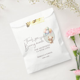Thank You Beary Much, Bearly Wait Baby Shower フェイバーバッグ