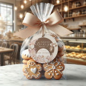 Thank You Beary Much Neutral Teddy Bear Favor フェイバータグ