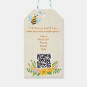 Thank you Bee Honey Client評価不動産仲介業者 ギフトタグ (裏面)