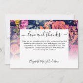 Thank You Beervement Moodyフローラメモリアル サンキューカード (正面)