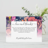 Thank You Beervement Moodyフローラメモリアル サンキューカード (スタンド正面)