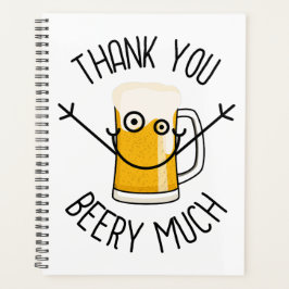 Thank You Beery Much - Silly Face プランナー手帳