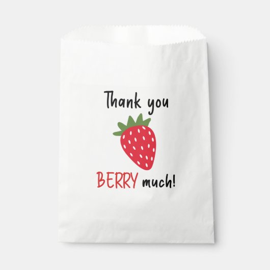 Thank You Berry Many フェイバーバッグ (正面)