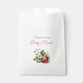 「Thank You Berry Much」イチゴ誕生日 フェイバーバッグ (正面)