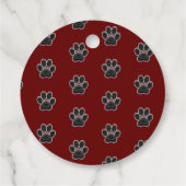 Thank You Black Paw印刷パターン評価 フェイバータグ (裏面)