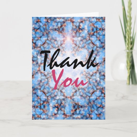 Thank You Blue Card サンキューカード (正面)