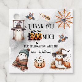 Thank You Boo Much Cute Spooky Ghost フェイバータグ