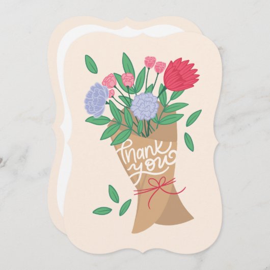 Thank You Boquetカード (正面/裏面)