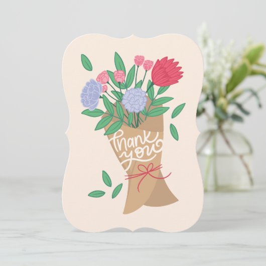 Thank You Boquetカード (スタンド正面)