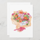 Thank You Boquet サンキューカード (正面/裏面)