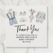 Thank You Boys Clothes Favor Favor フェイバータグ (正面)