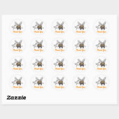 Thank You Bumble Bee ラウンドシール (シート)
