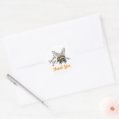 Thank You Bumble Bee ラウンドシール (封筒)